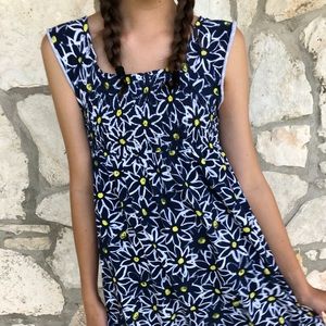 Small blue and yellow sundress